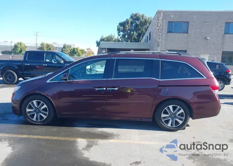 2014 Honda Odyssey Touring/Touring Elite из США, поврежденный, VIN 5FNRL5H91EB021950